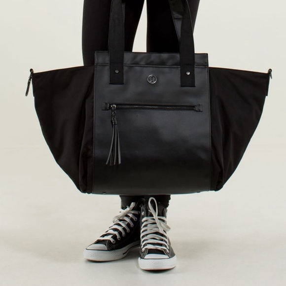 lululemon athletica Handbags - Lululemon Carry Me Om Tote Duffle Bag